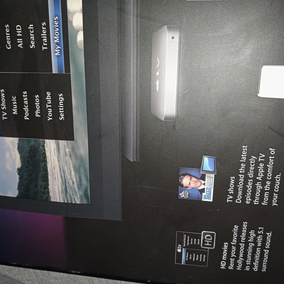 Apple TV Box with Gradient Design - Picture 5 of 7